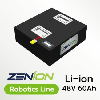 국내산제조 ZENION 로봇, 자율주행장치 배터리 팩 48V 60Ah (Li-ion, 일반형) 알엠파워