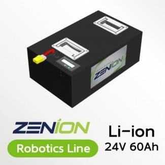 국내산제조 ZENION 로봇, 자율주행장치 배터리 팩 24V 60Ah (Li-ion, 일반형) 알엠파워