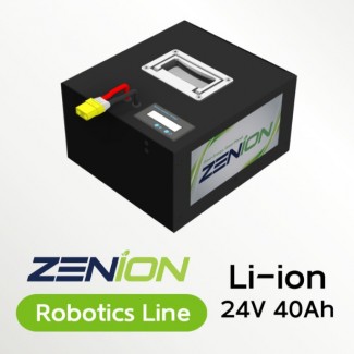 국내산제조 ZENION 로봇, 자율주행장치 배터리 팩 24V 40Ah (Li-ion, 일반형) 알엠파워