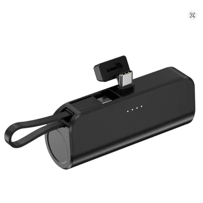 휴대폰보조배터리 케이스, 대용량 삼성, 엘지21700 리튬이온배터리 보관함 USB C, 스마트폰 5000mAh