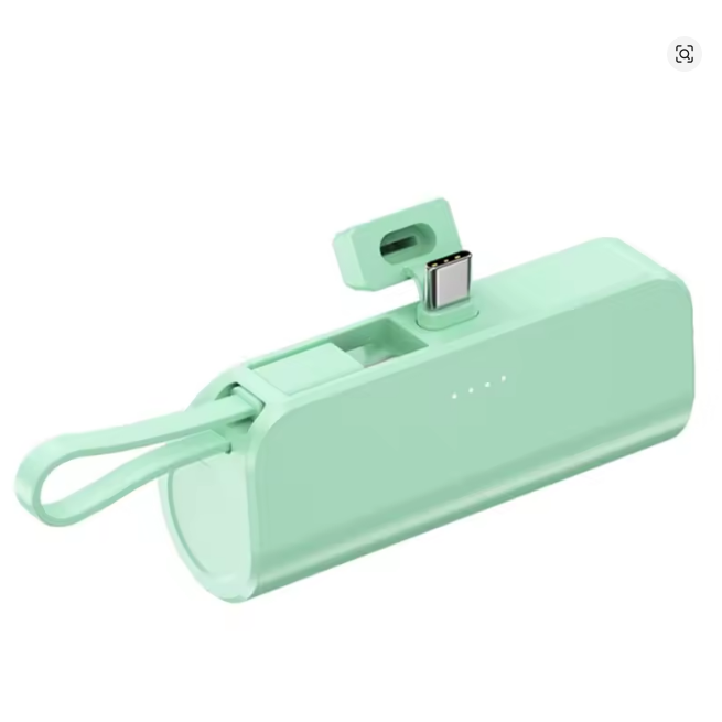 휴대폰보조배터리 케이스, 대용량 삼성, 엘지21700 리튬이온배터리 보관함 USB C, 스마트폰 5000mAh